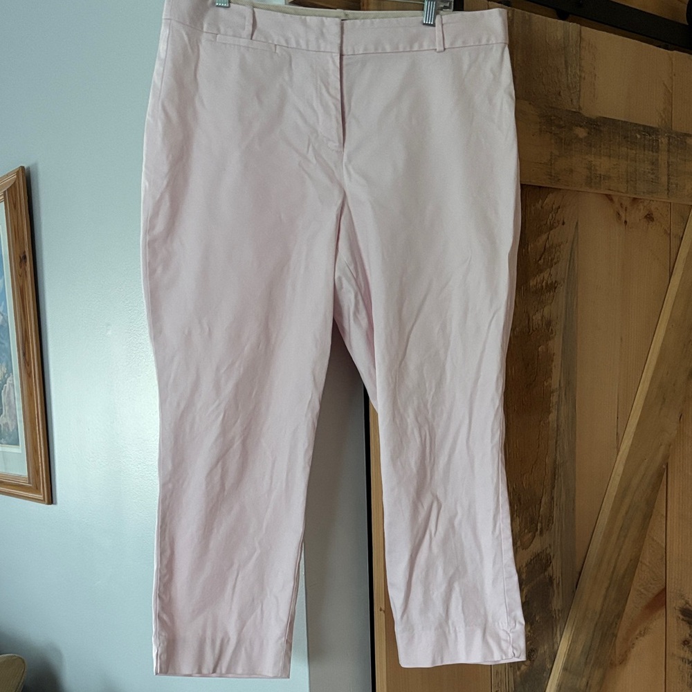 Talbots Light Pink Capris